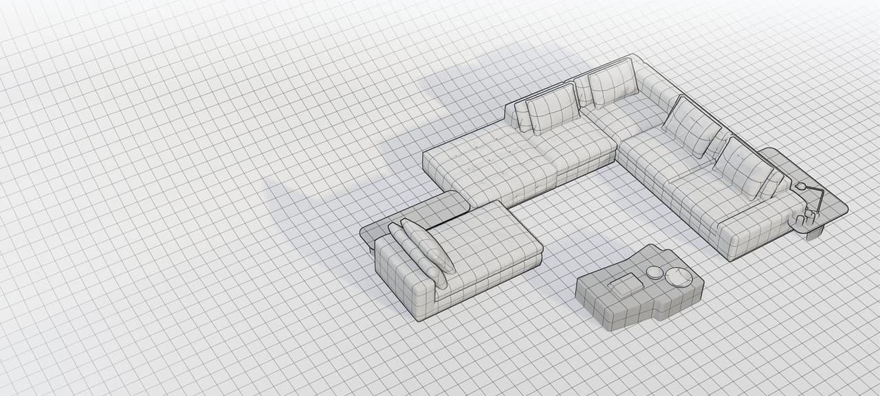 3D Furniture Modeling