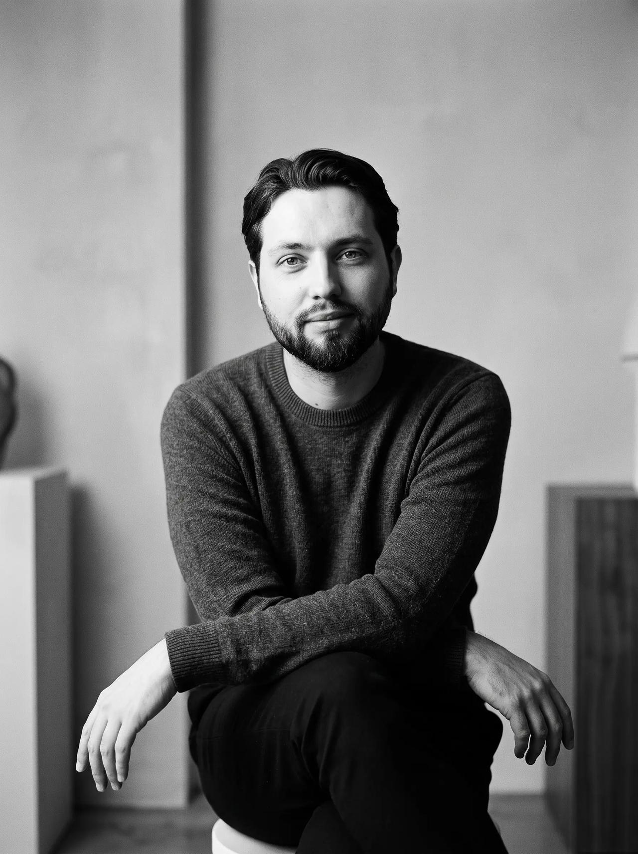 Studio portrait of Dimo Koval, Co-Founder and Head of Design at Utopia 360 Studio